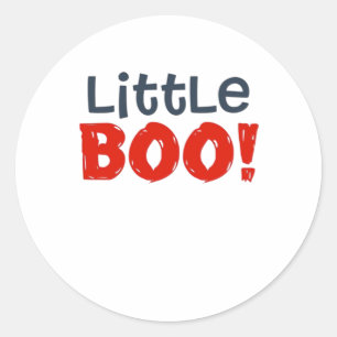 Sticker Rond Little Boo Creative Décontracté