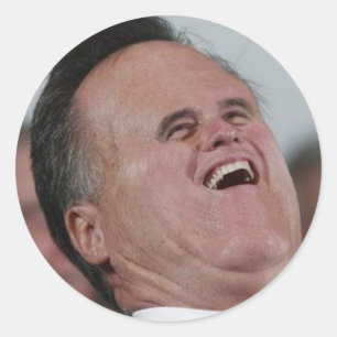 Sticker Rond Little Face, Big Chuckkings