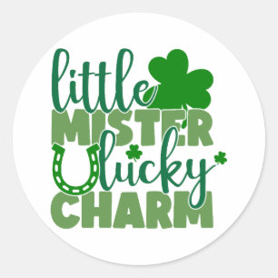 Sticker Rond Little Mister Lucky Charme 🍀 ✨
