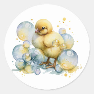 Sticker Rond Little Peep & Co.   Célébration de bébé