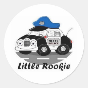 Sticker Rond Little Rookie