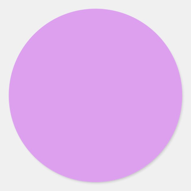 Sticker Rond Llac clair (couleur solide) (Devant)