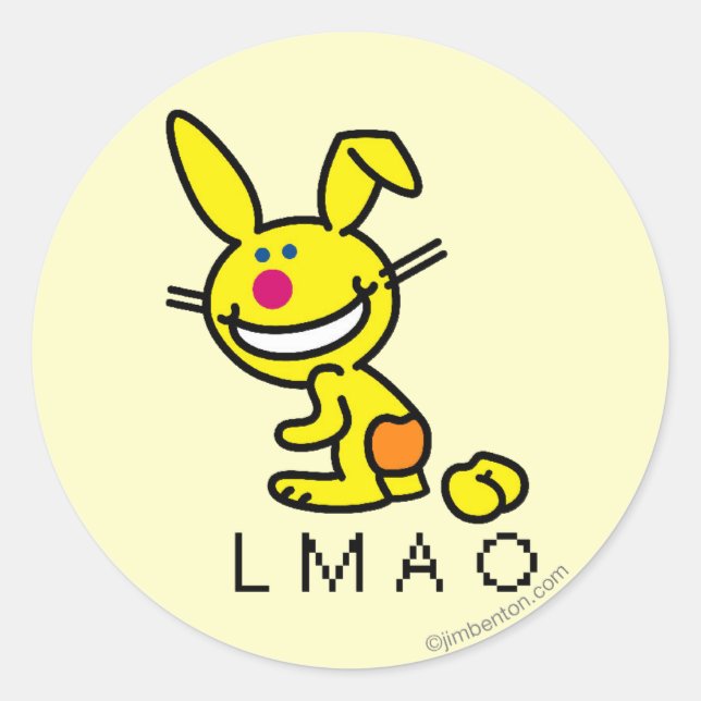 STICKER ROND LMAO (Devant)