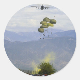 Sticker Rond Lockheed C-141 "Star Lifter", démonstration de la