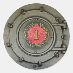 Sticker Rond Locomotive de Lima