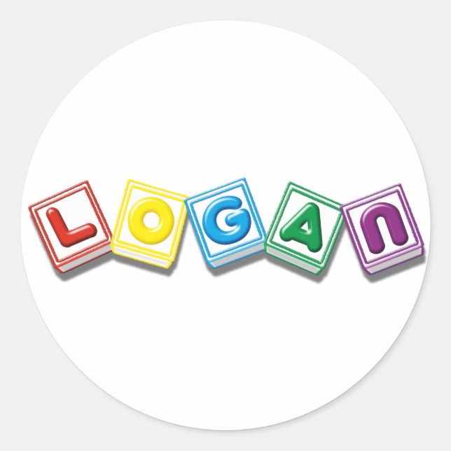 Sticker Rond Logan (Devant)
