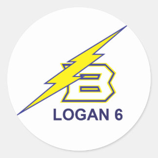 STICKER ROND LOGAN 6