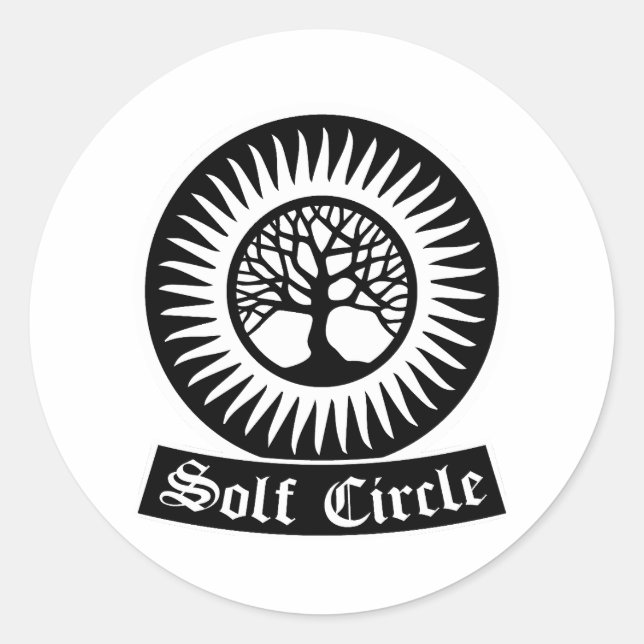 Sticker Rond logo 2ème guerre mondiale (Devant)
