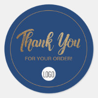 Logo bleu or ici Merci pour votre commande