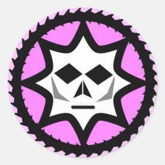 Sticker Rond Logo classique de Diabolichix