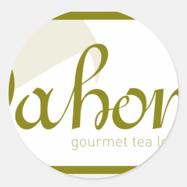 Sticker Rond logo dahon (Devant)