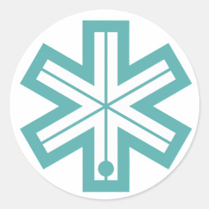 Sticker Rond Logo de Bonna Ski