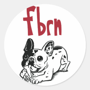 Sticker Rond Logo de FBRN
