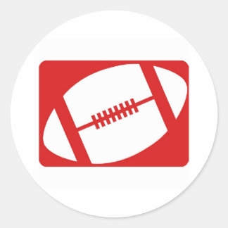 Sticker Rond Logo de football