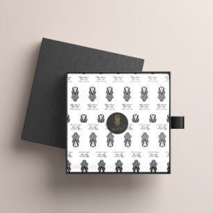 Sticker Rond Logo de la Parties scintillant d'or Lingerie Bouti