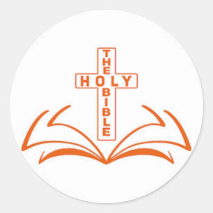 Sticker Rond Logo de la Sainte Bible