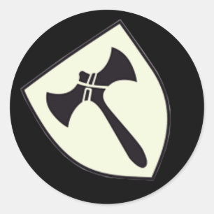 Sticker Rond Logo de l'emblème de l'armée de l'air allemande 2È