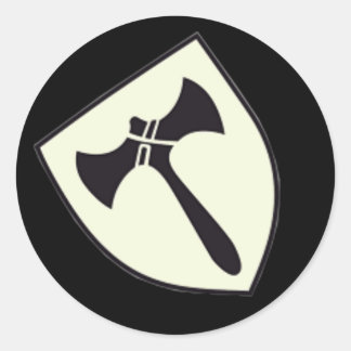 Sticker Rond Logo de l'emblème de l'armée de l'air allemande 2È