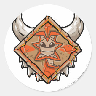Sticker Rond Logo de l'équipe Tyrannia