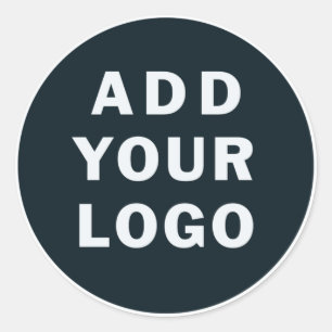 Sticker Rond Logo de marque commerciale personnalisé