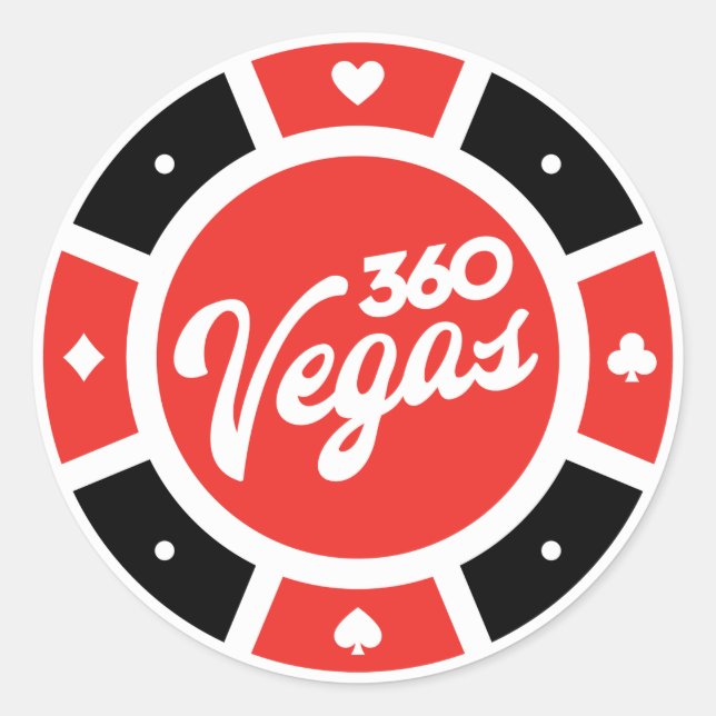 Sticker Rond Logo de retour en arrière de la puce (Devant)