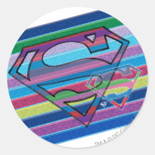 Sticker Rond Logo de Supergirl