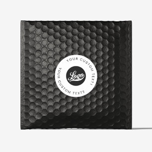 Sticker Rond Logo de White Company Marque commerciale personnal