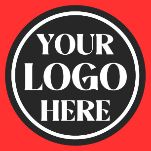Sticker Rond Logo d'entreprise personnalisé