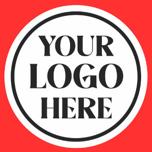 Sticker Rond Logo d'entreprise personnalisé