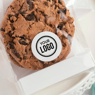 Sticker Rond Logo d'entreprise personnalisé