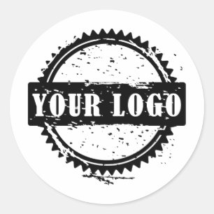 Sticker Rond Logo d'entreprise personnalisé