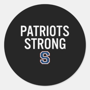 Sticker Rond Logo des Patriotes du Sud de Parkersburg Hs fort