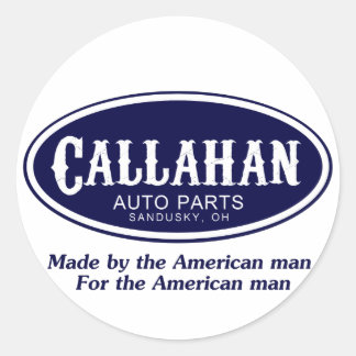 Sticker Rond Logo des pièces automobiles Callahan