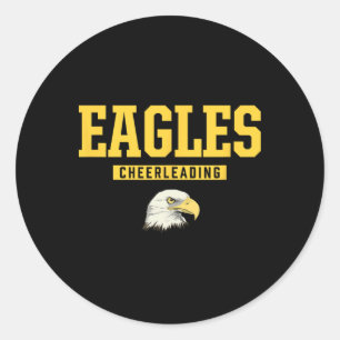 Sticker Rond Logo des pom-pom girls South Pike Eagles Hs