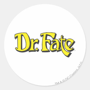 Sticker Rond Logo Dr. Fate