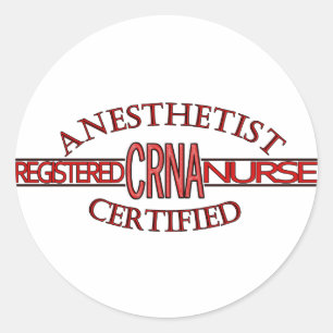 STICKER ROND LOGO DU SPÉCIALISTE CRNA