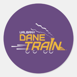 Sticker Rond Logo du train UAlbany Dane