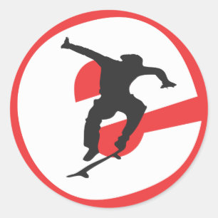 Sticker Rond Logo Evolution