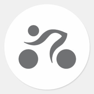 Sticker Rond Logo frais de recyclage