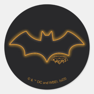 Sticker Rond Logo Gotham Knights Batgirl