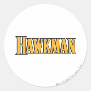Sticker Rond Logo Hawkman