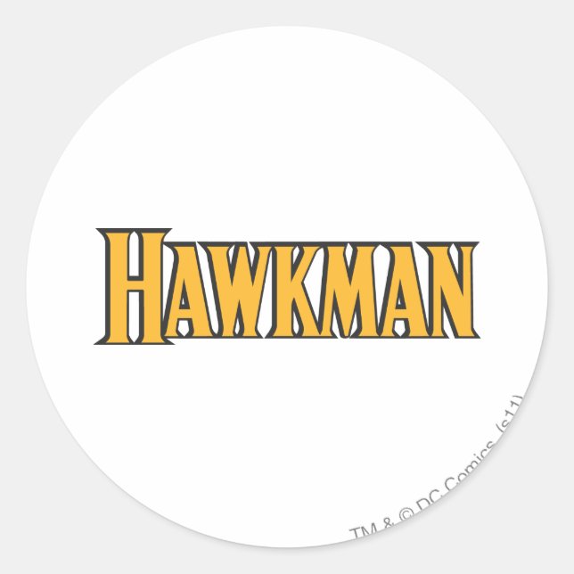 Sticker Rond Logo Hawkman (Devant)
