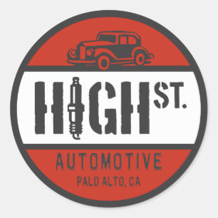 Sticker Rond Logo HSA