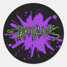 Logo Irritants Splat Green/Purple