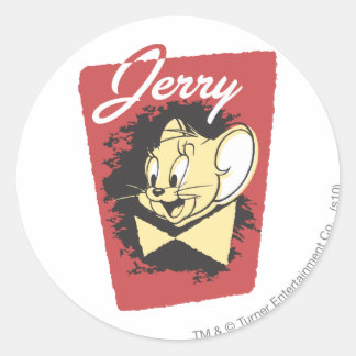 Sticker Rond Logo Jerry Yellow Botiw