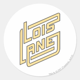 Sticker Rond Logo Lois Lane