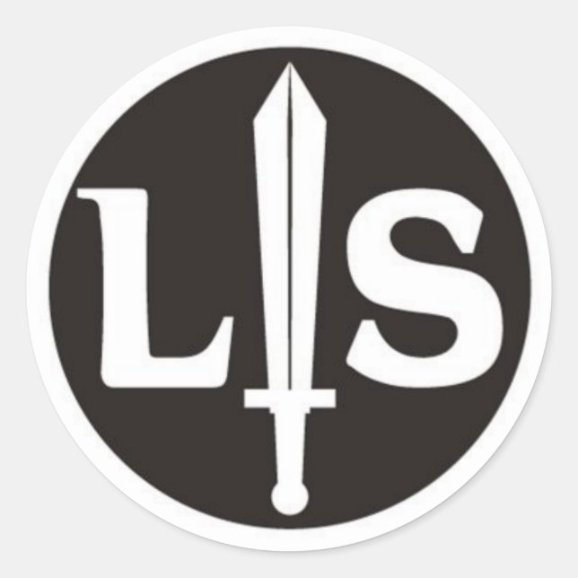 Sticker Rond logo lotta studentesca (Devant)