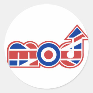 Sticker Rond Logo Mod 2