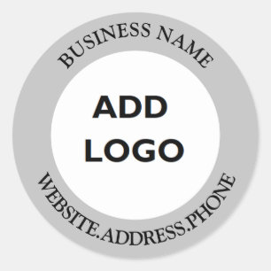 Sticker Rond Logo professionnel personnalisé