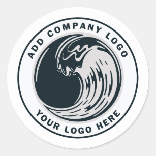 Sticker Rond Logo professionnel personnalisé